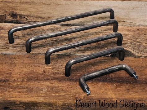 old hammered style cabinet pulls